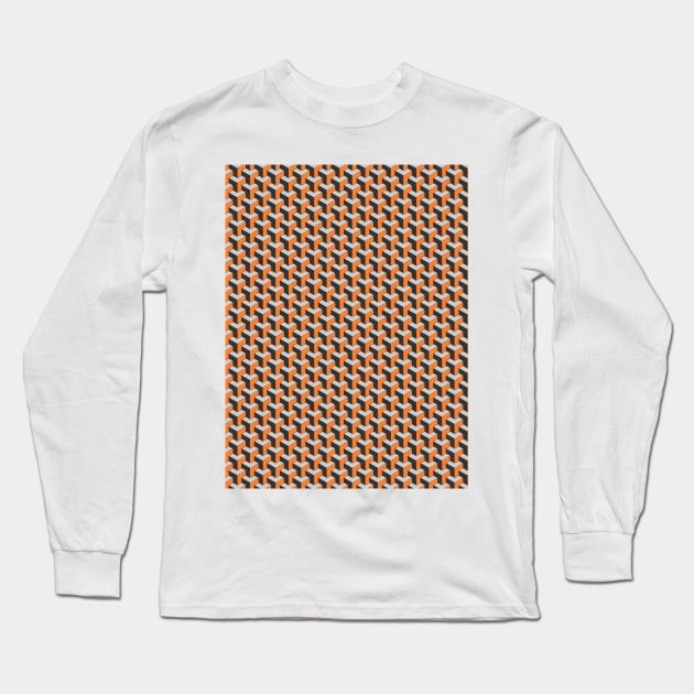 3d Long Sleeve T-Shirt by Jenex